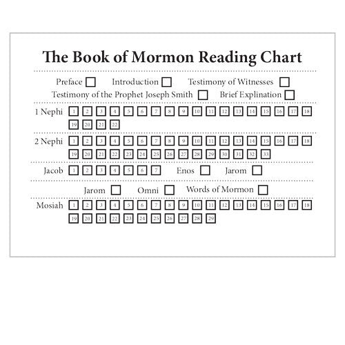 The Book of Mormon in 100 Days (Sold in a set of 6)